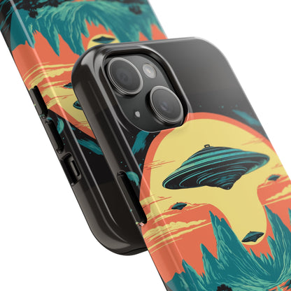UFO Fleet Tough Phone Case