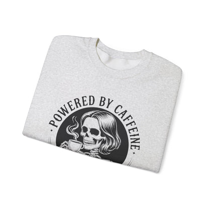 Powered by Caffeine and Chaos Sweatshirt