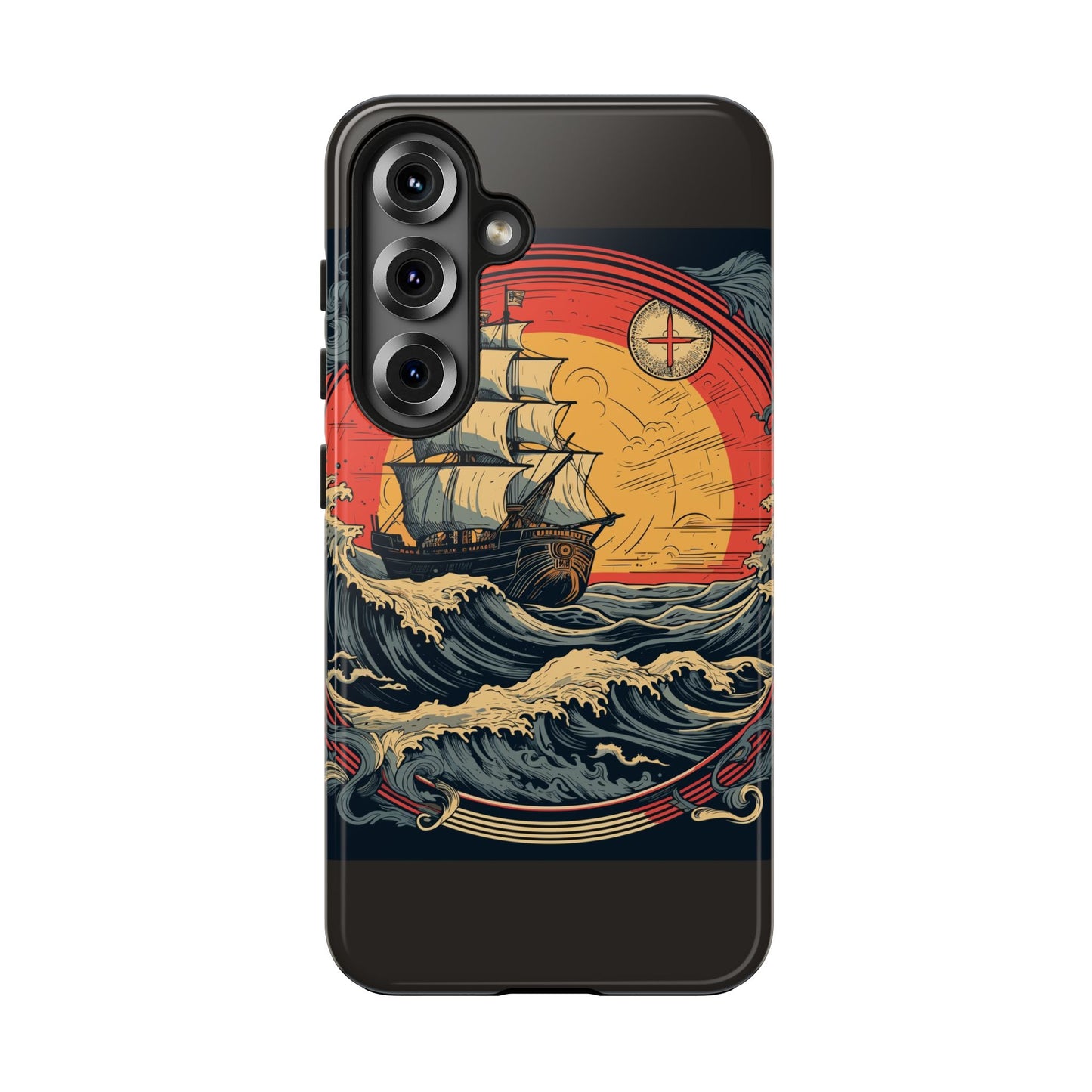 Tall Ship Storm Tough Phone Case