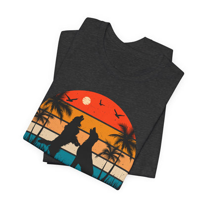 Dogs Are Better Than People Beach Sunset Tee