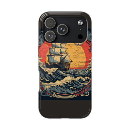 Tall Ship Storm Tough Phone Case