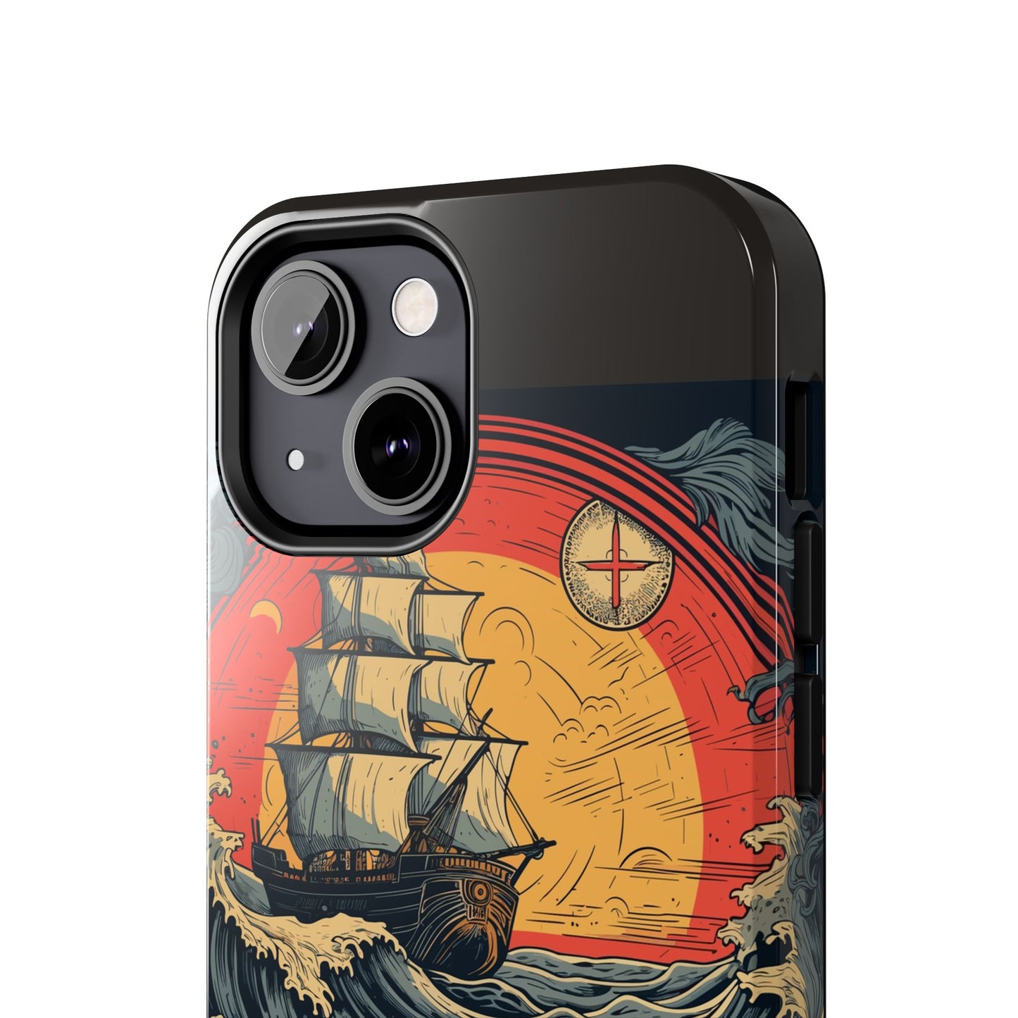Tall Ship Storm Tough Phone Case