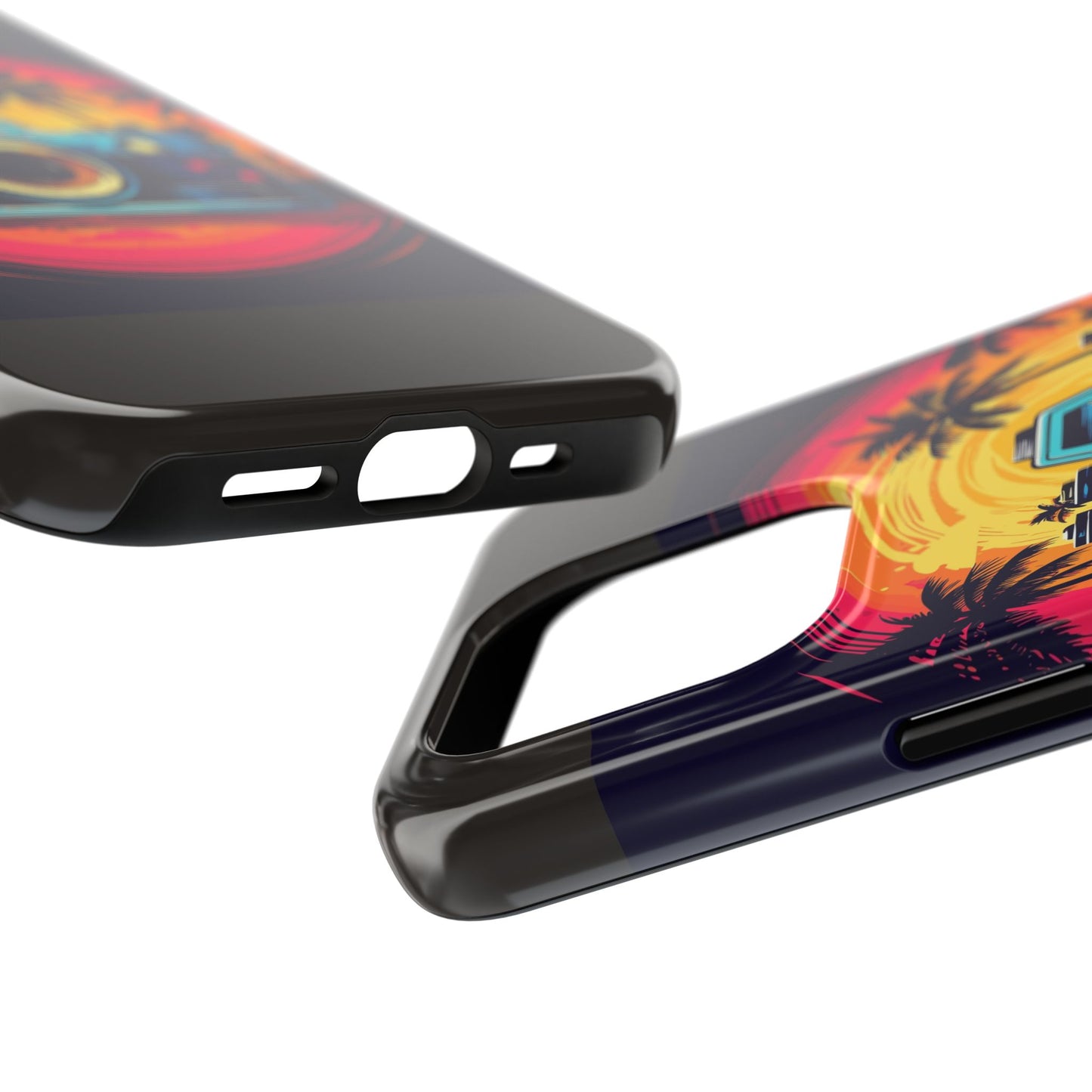 Retro Camera Sunset Tough Phone Case