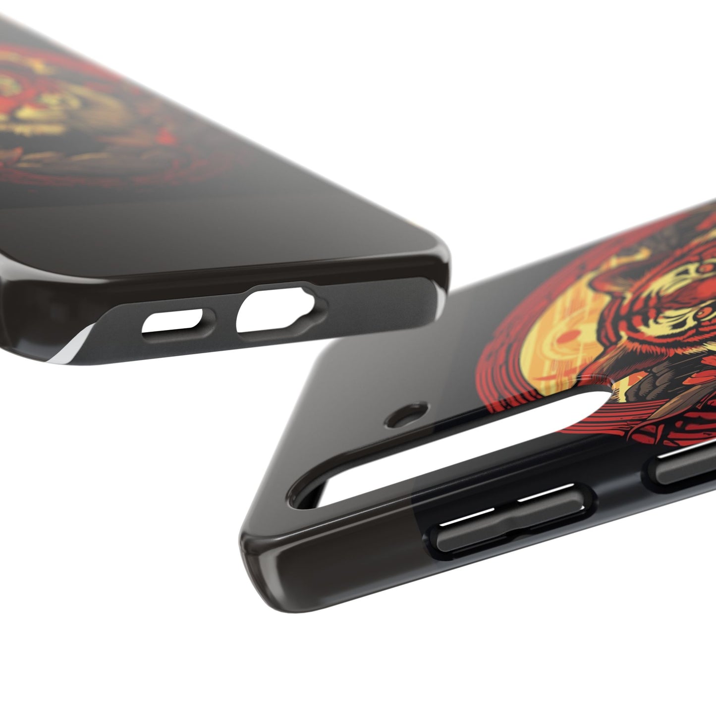 Tiger Wreath Tough Phone Case