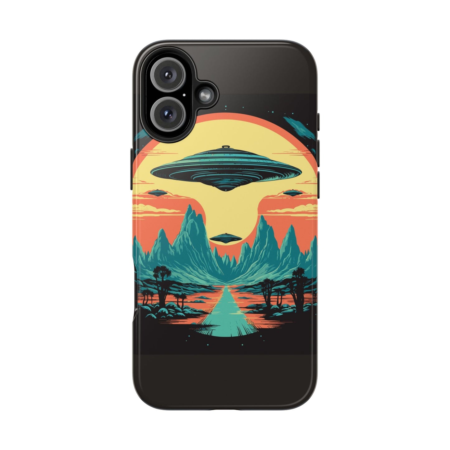 UFO Fleet Tough Phone Case