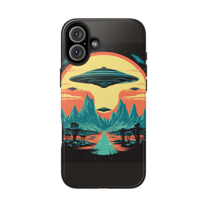 UFO Fleet Tough Phone Case
