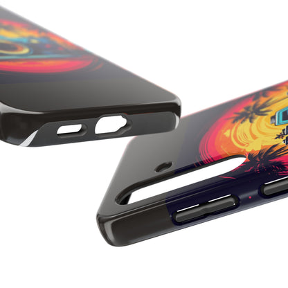 Retro Camera Sunset Tough Phone Case