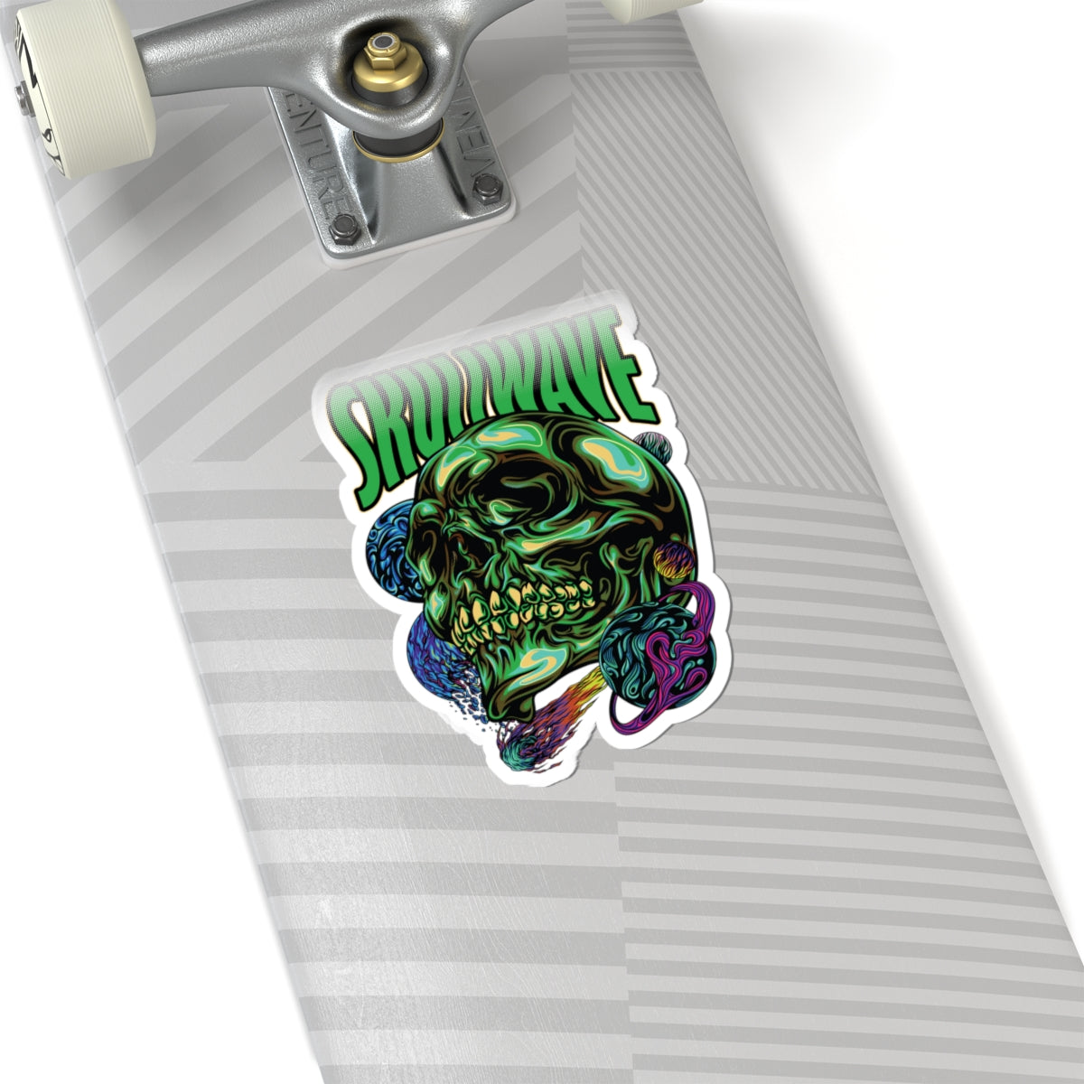 Skullwave Kiss-Cut Sticker