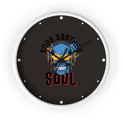 Song Soothes the Soul Wall Clock