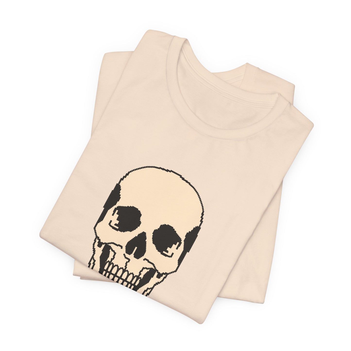 Bitcore Player 1 Pixel Skull Tee