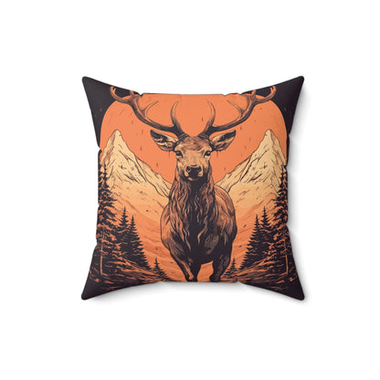 Forest King Throw Pillow