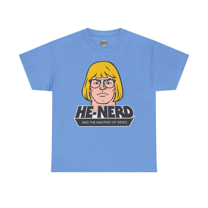 He-Nerd Masters of Geeks Parody T-Shirt