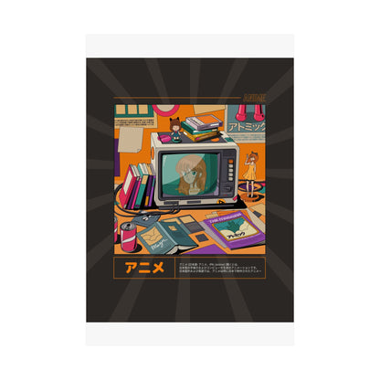 Anime Den Retro Poster