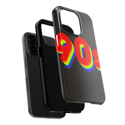 90's Rainbow Tough Phone Case