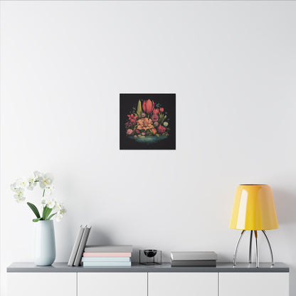Tulip Garden Canvas Print