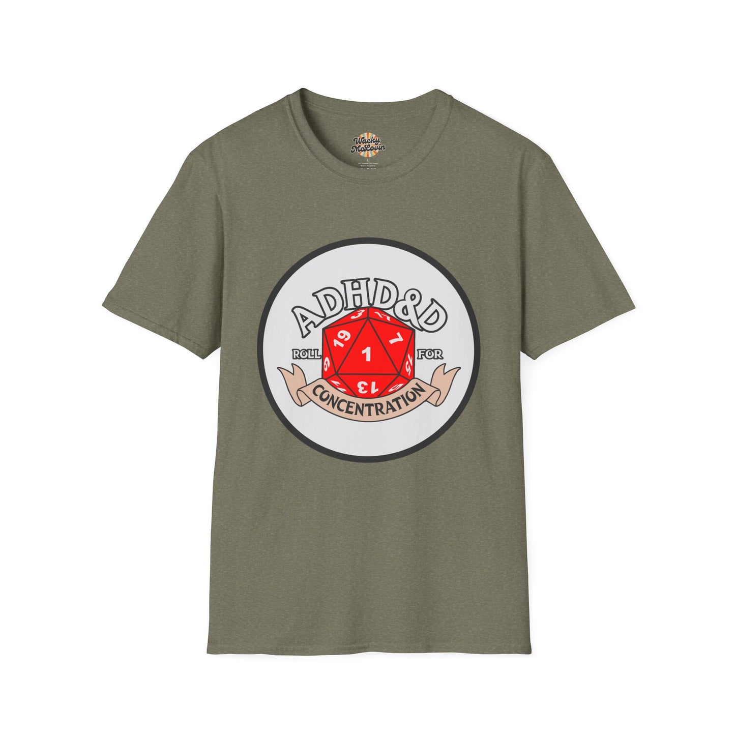ADH&D: Roll For Concentration Tee