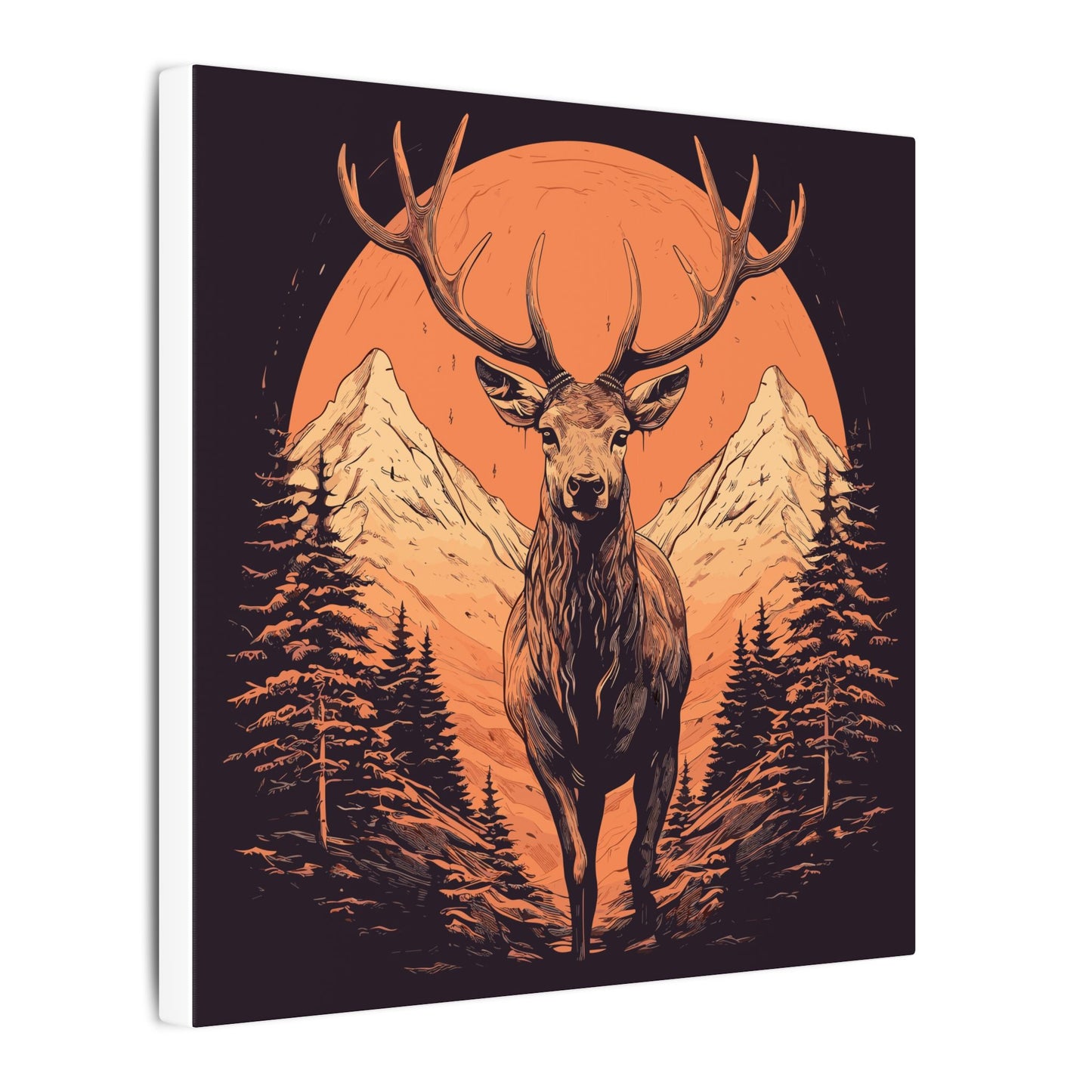 Forest King Canvas Print