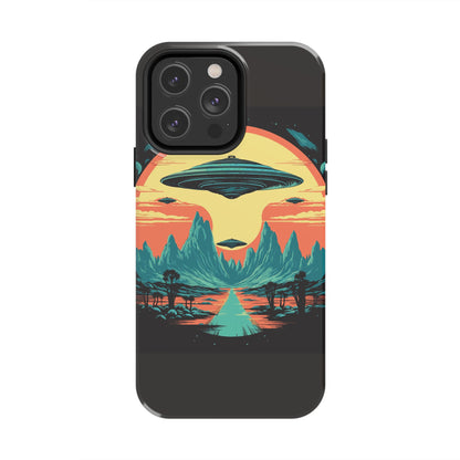 UFO Fleet Tough Phone Case