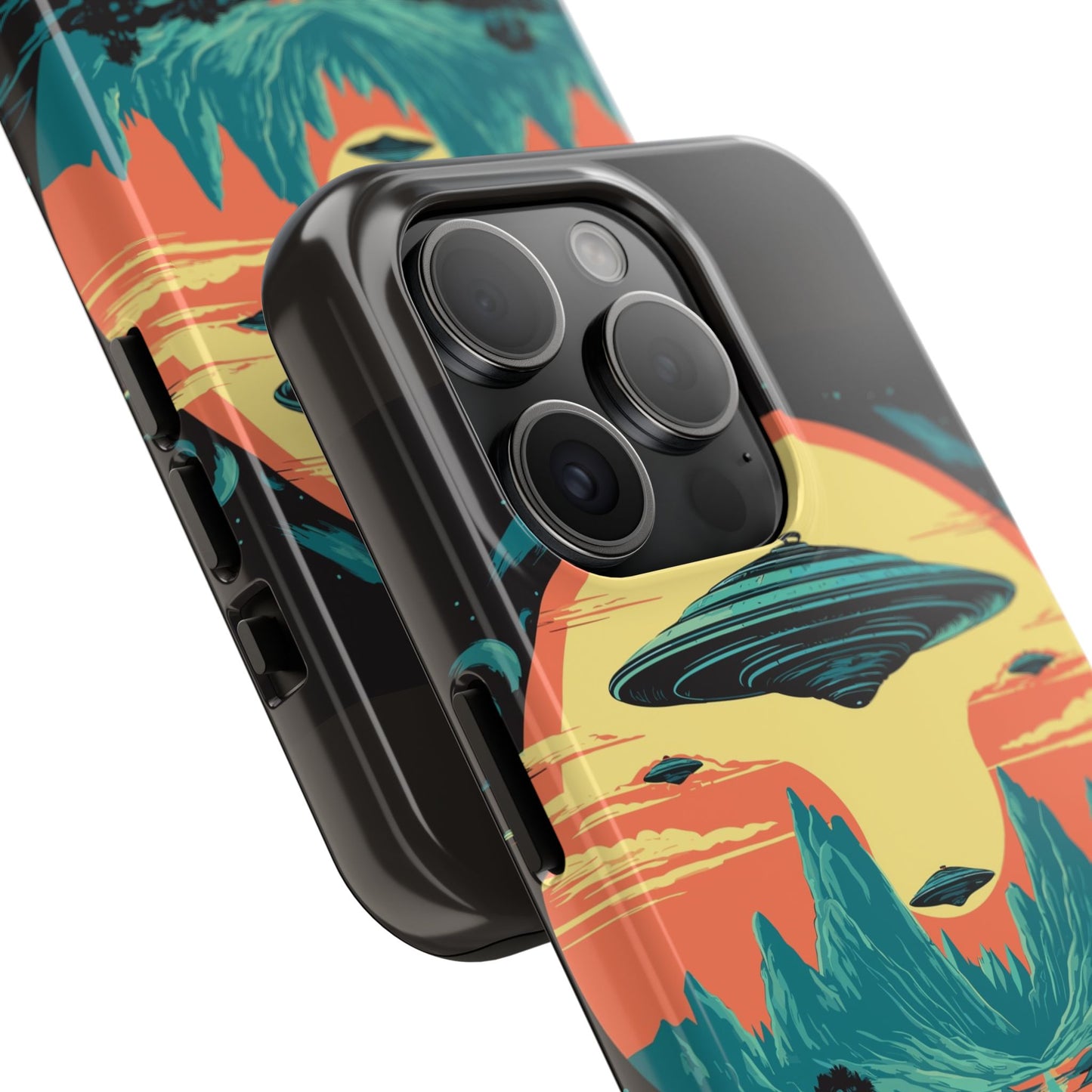 UFO Fleet Tough Phone Case