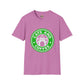 Cats And Coffee Retro Café Tee