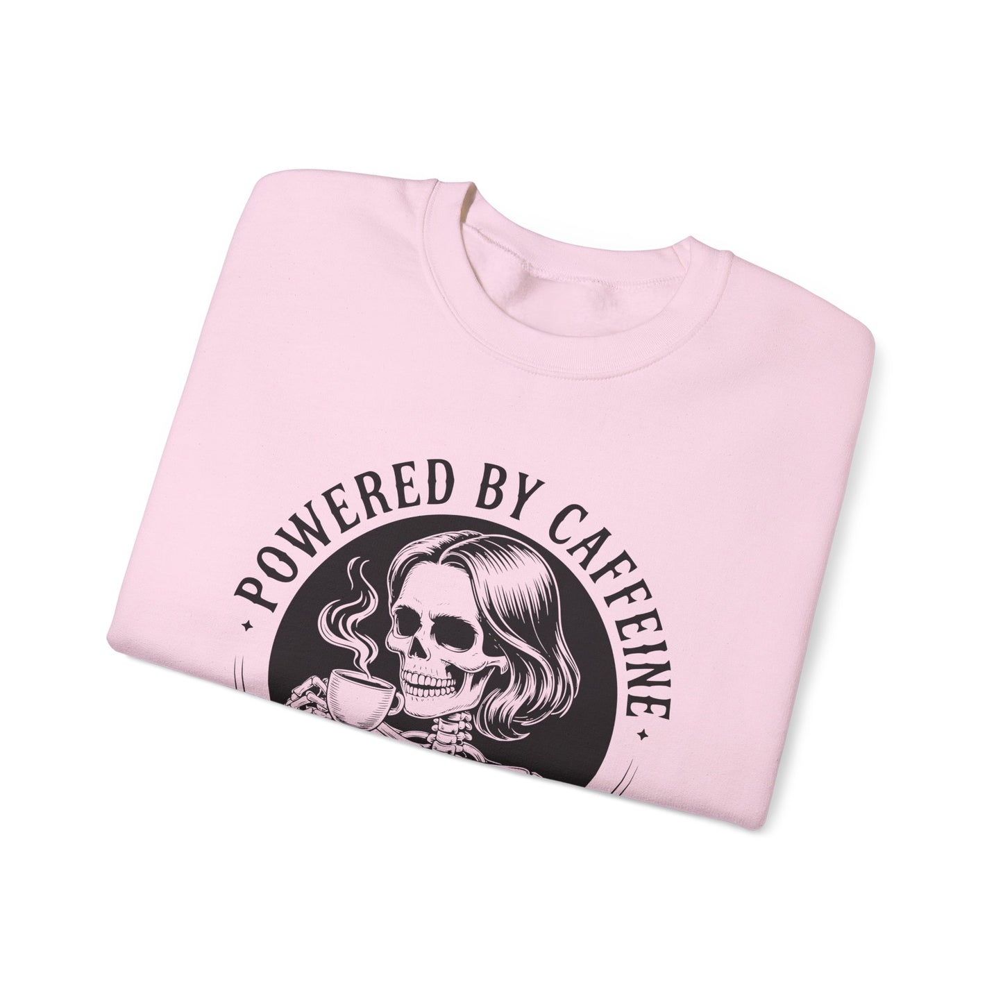 Powered by Caffeine and Chaos Sweatshirt