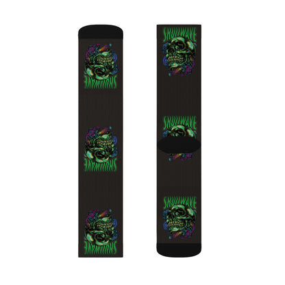 Skullwave Crew Socks