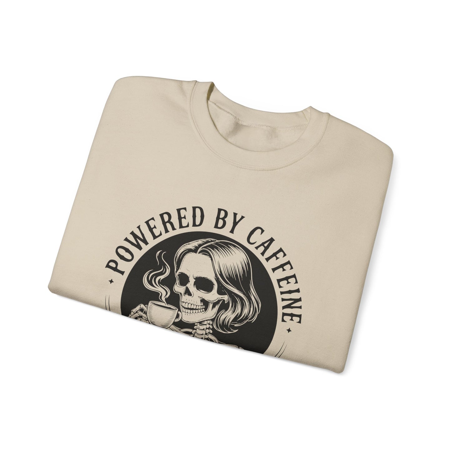 Powered by Caffeine and Chaos Sweatshirt
