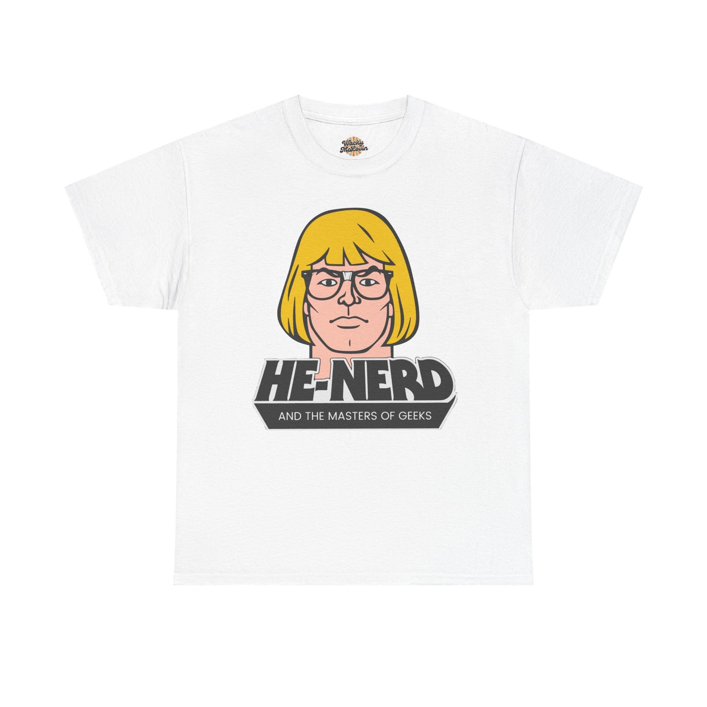 He-Nerd Masters of Geeks Parody T-Shirt