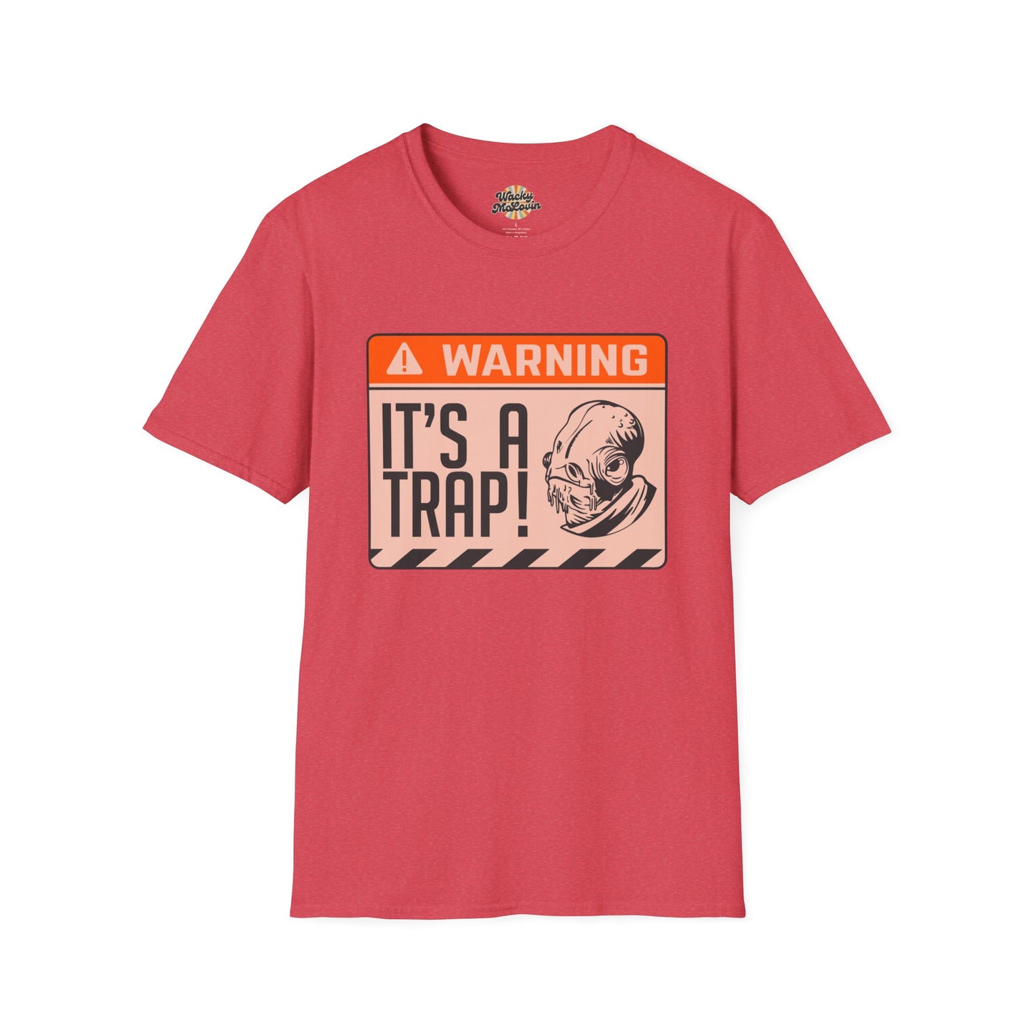 Warning: It’s A Trap! Retro Sci-Fi Tee
