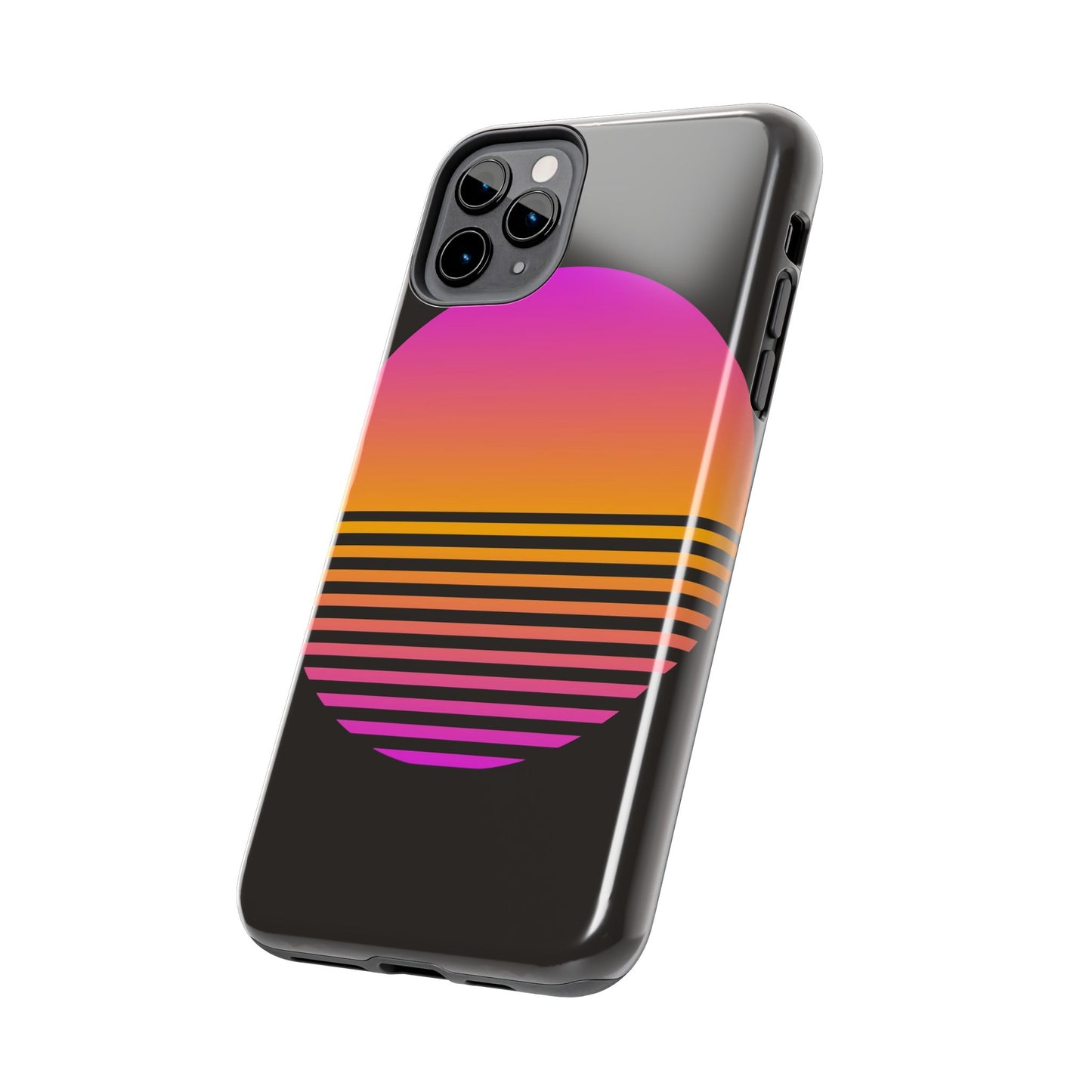 Sunset Grid Tough Phone Case