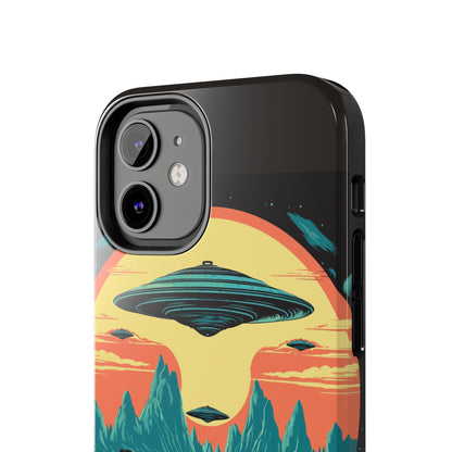 UFO Fleet Tough Phone Case