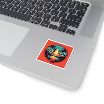 Palm Island Sticker