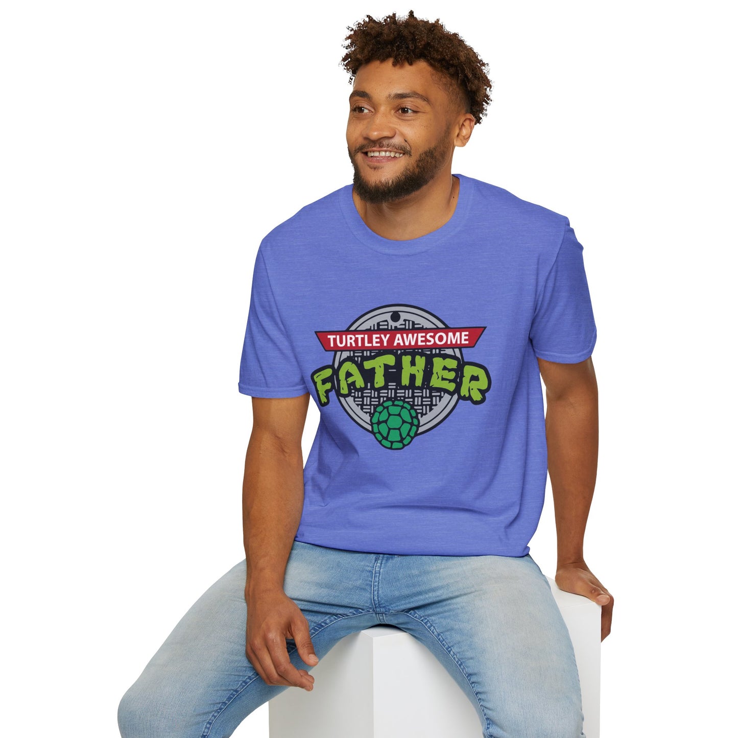 Turtley Awesome Father Tee