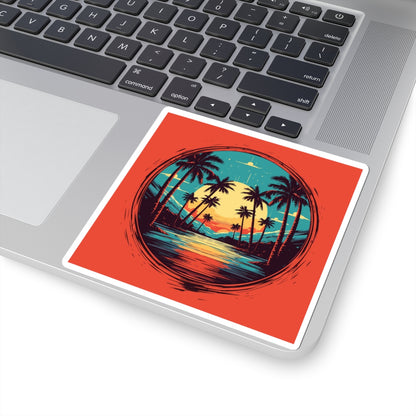 Palm Island Sticker