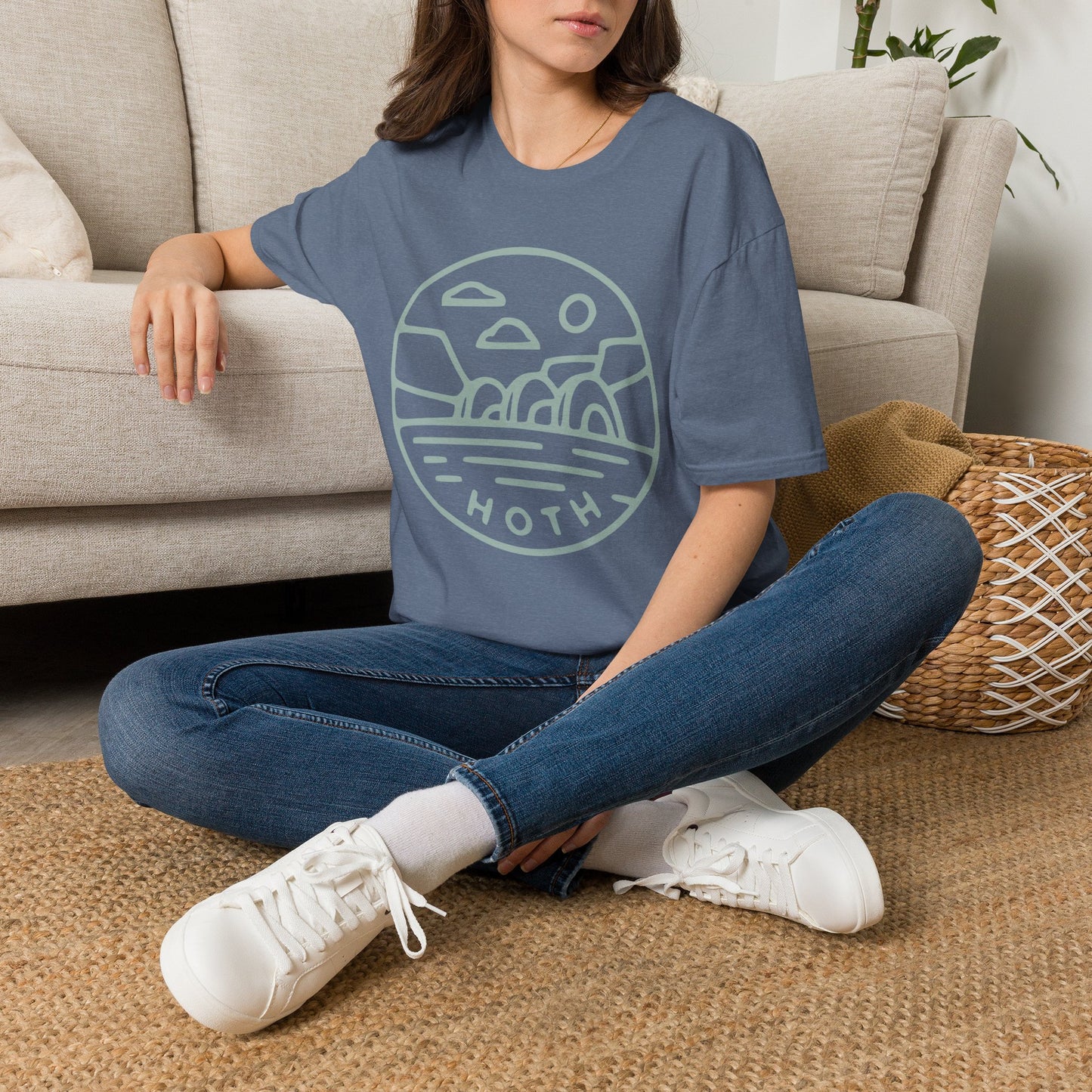 Hoth Retro Planet Adventure Tee