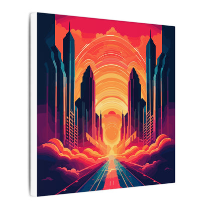 Twin Palms Canvas Print