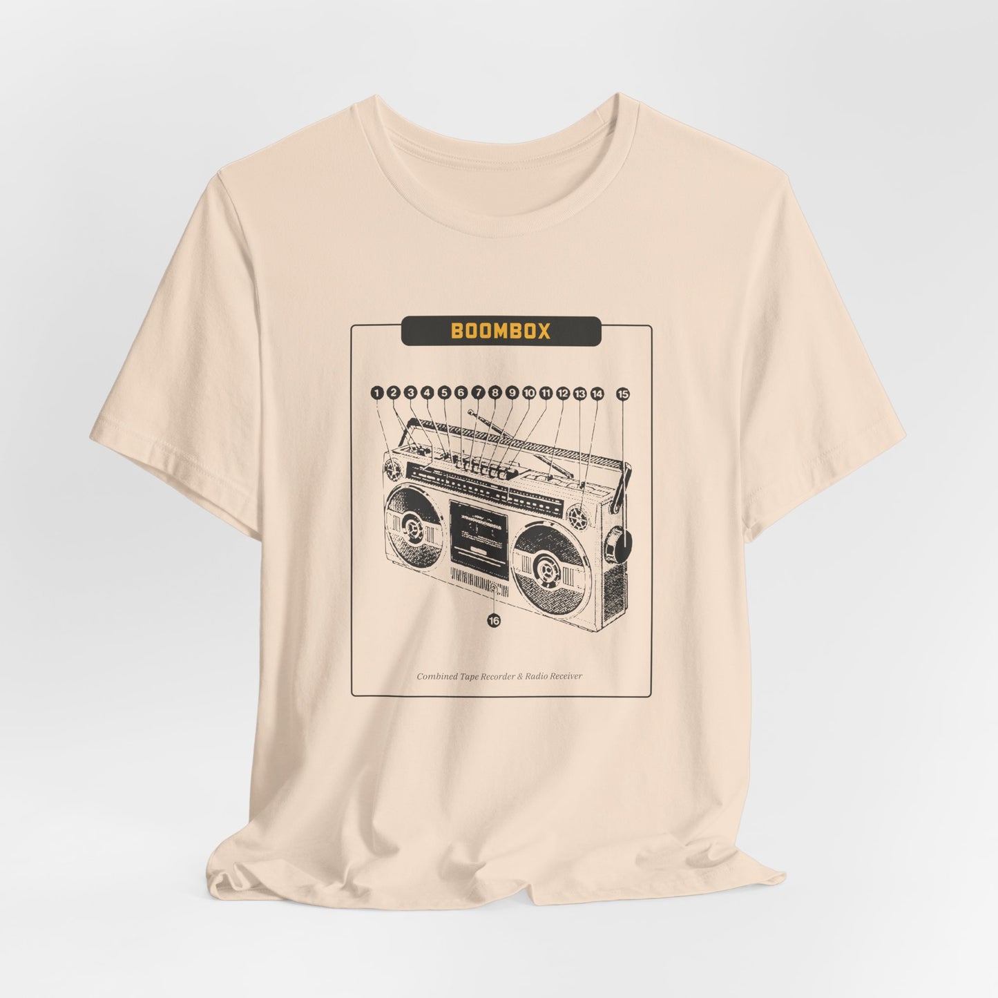 Boombox Blueprint Tee