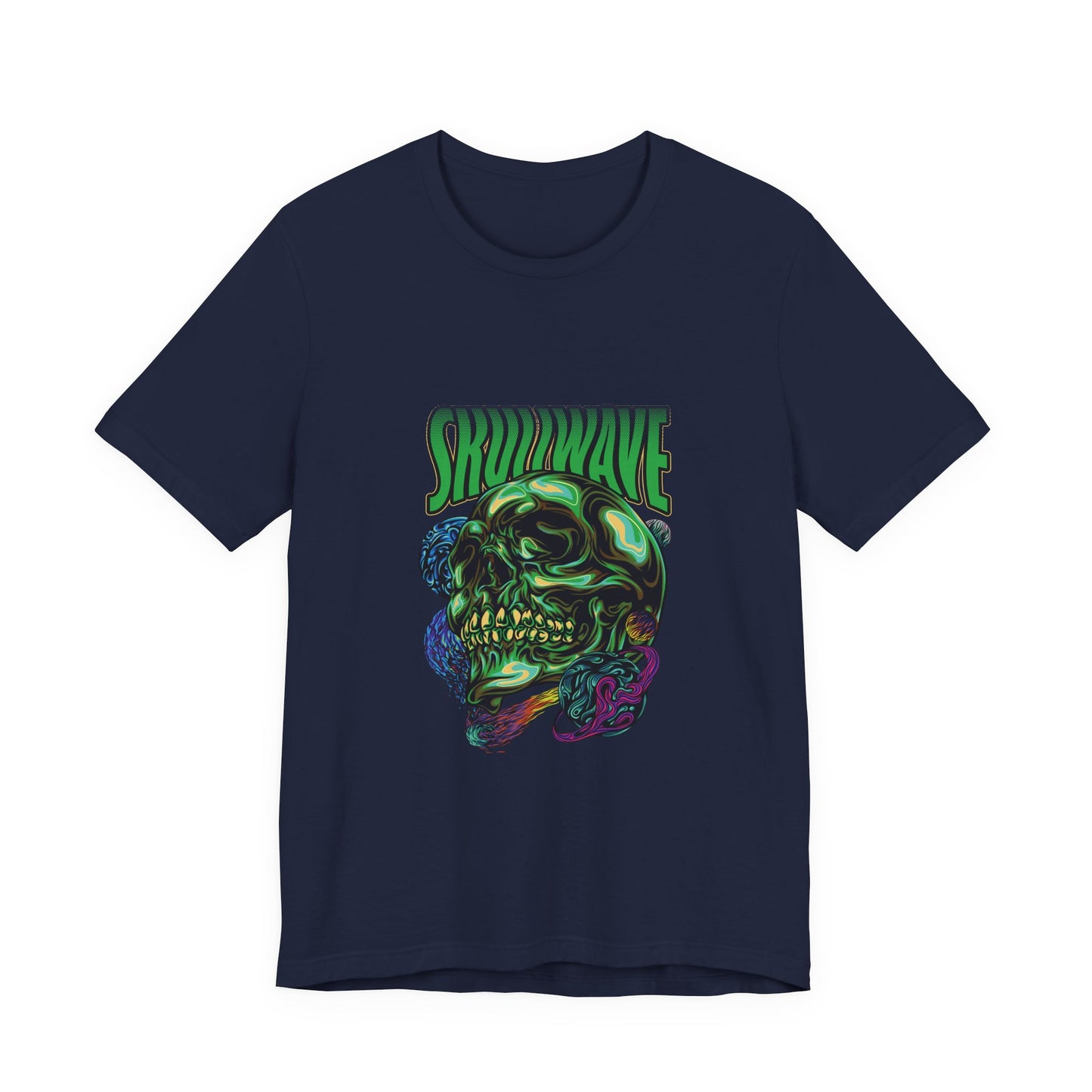 Skullwave Melting Skull Streetwear Tee