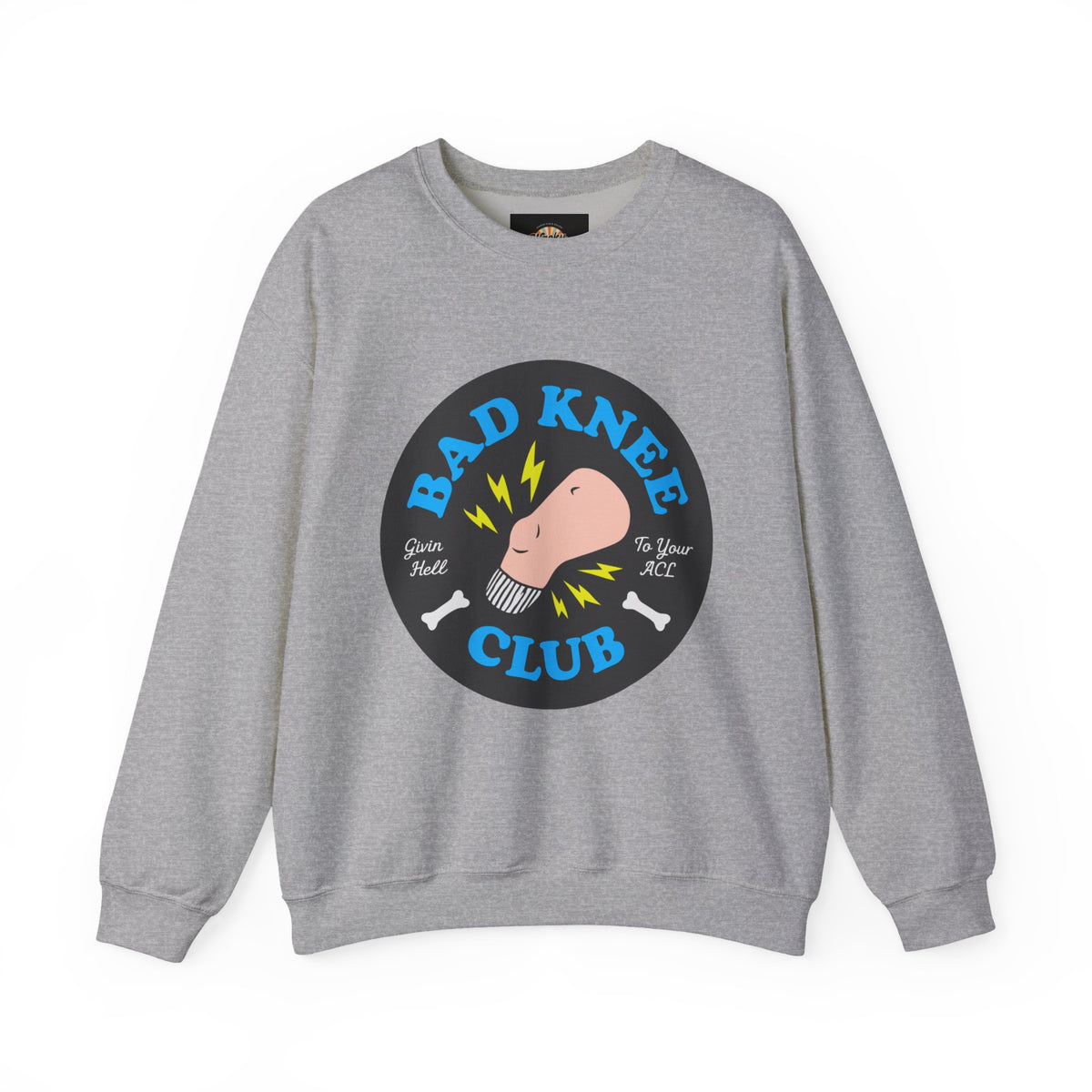 Bad Knee Club sweatshirt | Funny knee pain graphic crewneck