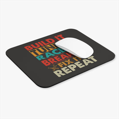 Build It Tune It Race It Mouse Pad