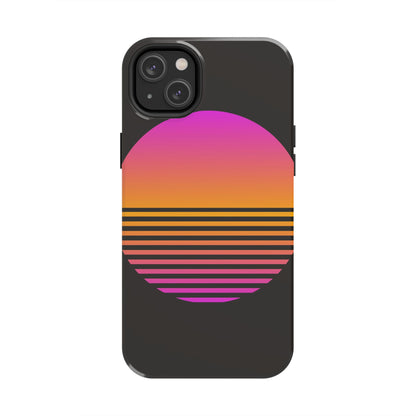 Sunset Grid Tough Phone Case