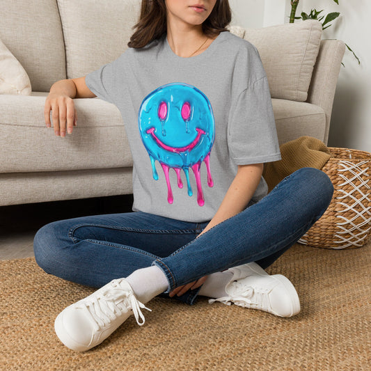 Melted Smile Vaporwave Tee