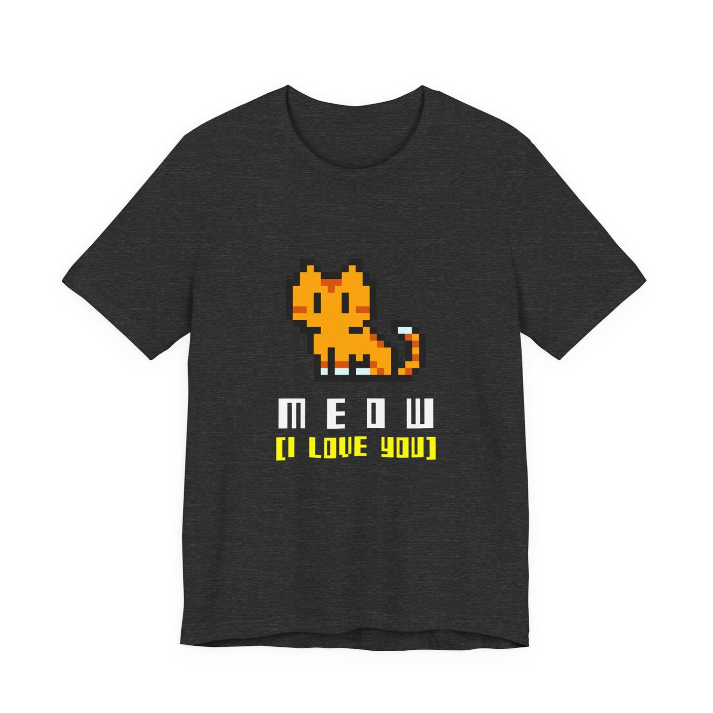 Meow Pixel Cat Tee