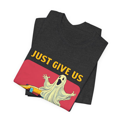 Just Give Us a Call Retro Ghost Hotline Tee