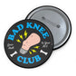 Bad Knee Club Button | Funny ACL Survivor Pin | Knee Pain Humor Badge