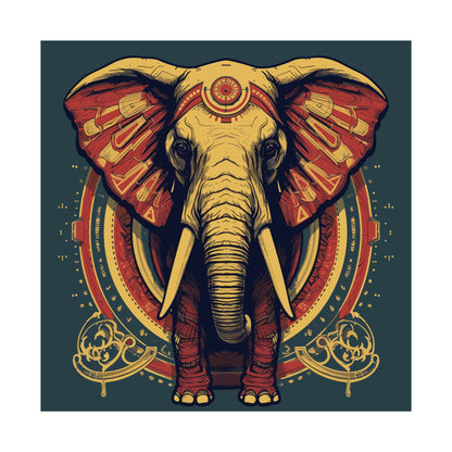 Circus Royale Square Art Print