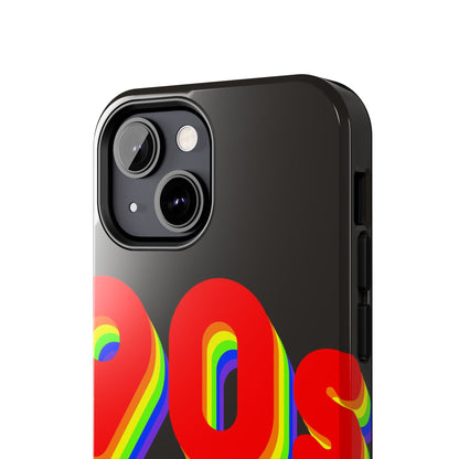 90's Rainbow Tough Phone Case