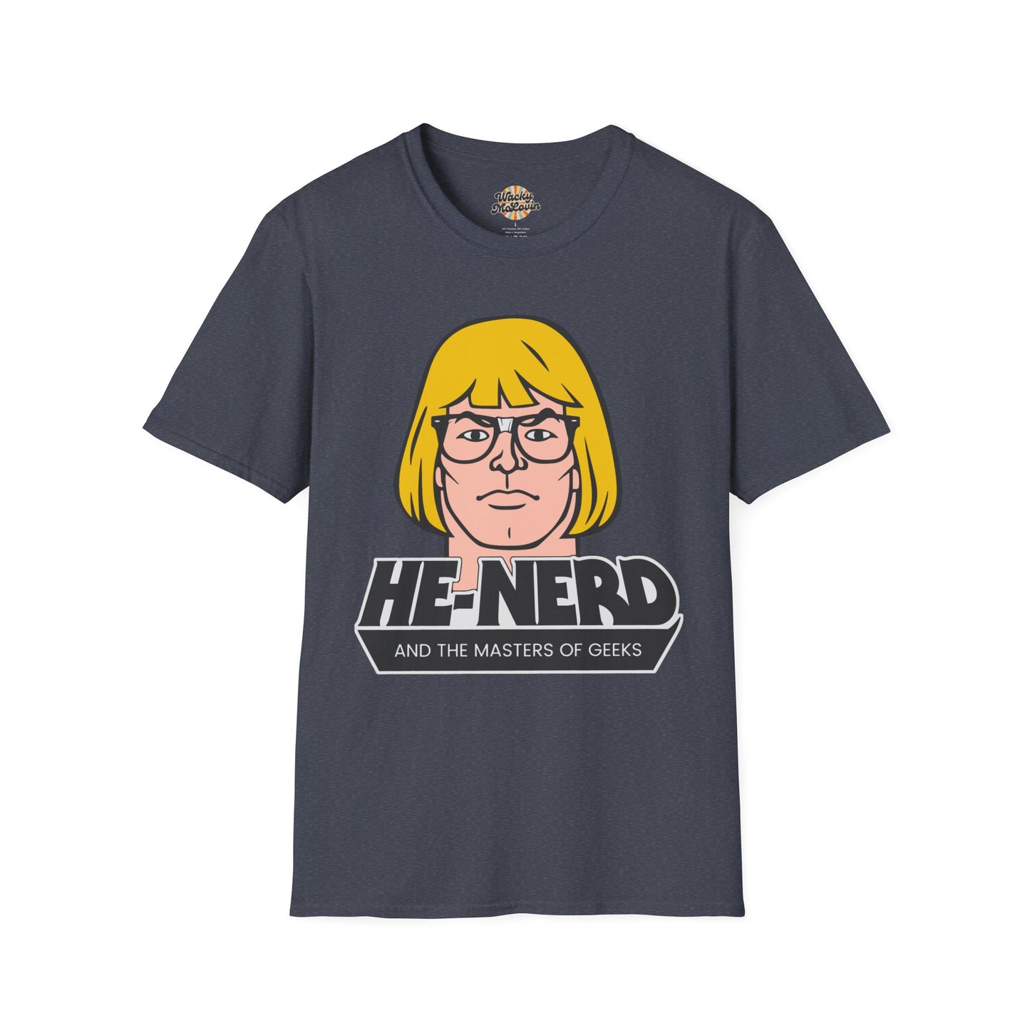 He-Nerd and the Masters of Geeks Tee
