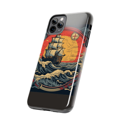 Tall Ship Storm Tough Phone Case