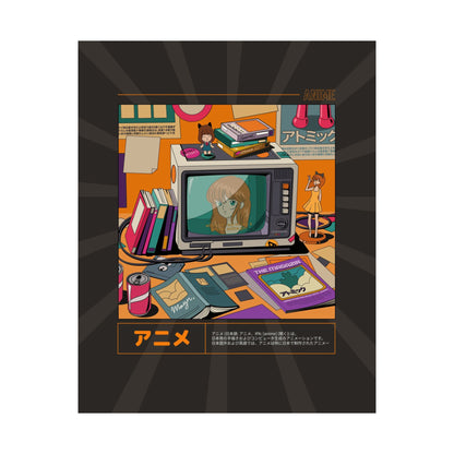 Anime Den Retro Poster
